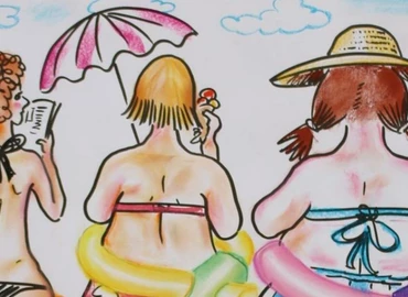Karikatúrák jöttek Békéscsabáról, amely a Balaton szerelmeseit is érdekli 