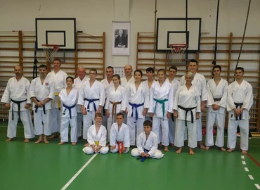 Kesic Bogdan shotokan karate nagymester szemináriuma Kanizsán
