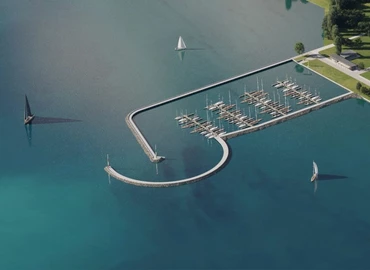 Új E-hajó és vitorláskikötő nyílik Balatonvilágoson