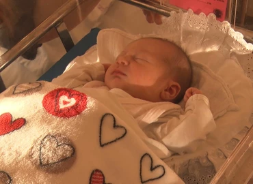 Kislány lett az év első nagykanizsai kisbabája 