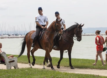 Jó volt a közbiztonság a Balatonon 