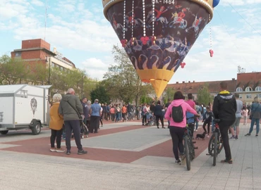 Nagykanizsán is felszállt a Szent Korona Ballon 