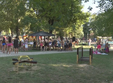 Családi nap volt a kanizsai strandon