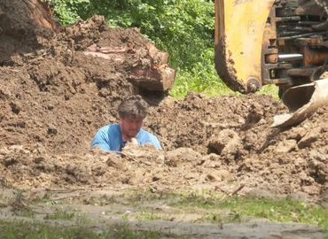  Ismét csőtörés volt a Platán soron