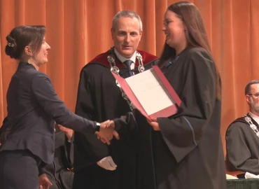 46 végzős hallgató vette át a diplomáját a Pannon Egyetem Nagykanizsa Körforgásos Gazdaság Egyetemi Központ ünnepségén