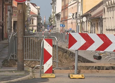 Hamarosan befejeződik a gázvezetékek cseréje a Szent Imre és a Csengery utcában