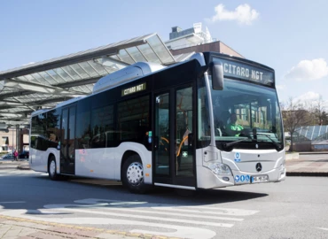 Új gázüzemű autóbuszokat vásárol a Volánbusz, 39 Zalaegerszeg útjain közlekedik 2022 tavaszától