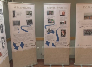 Diákok voltak a tárlatvezetők a Holokauszt-kiállításon 