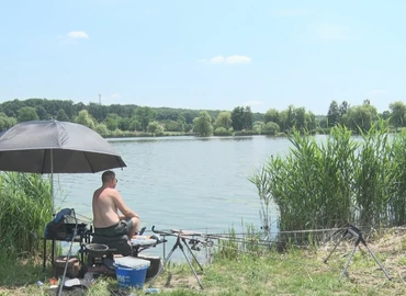 A Csónakázó-tónál zajlott a Zala megye legjobb horgásza versenysorozat második fordulója