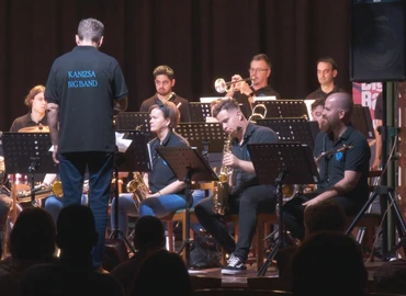 Idén is megtartotta ingyenes ünnepi koncertjét a Kanizsa Big Band 