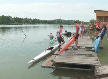 Megismertette a kajakozás szépségeit a gyerekekkel a kanizsai egyesület 