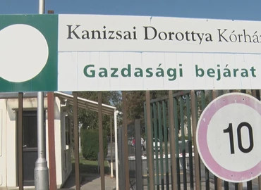 Új parkolórendszert alakítottak ki a Kanizsai Dorottya Kórház gazdasági bejáratánál