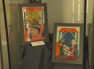 December hónap műtárgya - üvegképek a 19. századból