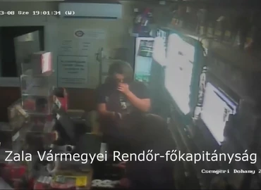 Nyomravezetői díjat tűztek ki a dohányboltot kirabolni szándékozó férfira 