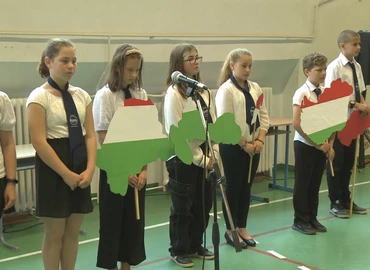  A diákok is megemlékeztek a trianoni diktátum aláírásáról