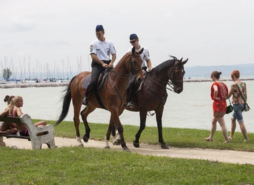 Erős nyári szezonra számít a rendőrség a Balatonnál