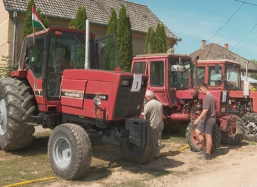 Traktortalálkozó volt a hétvégén Porrogon