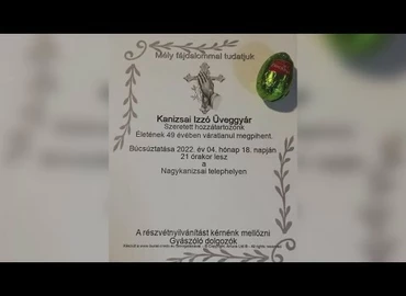 Embedded thumbnail for Kanizsa TV Híradó - 2022. április 19.